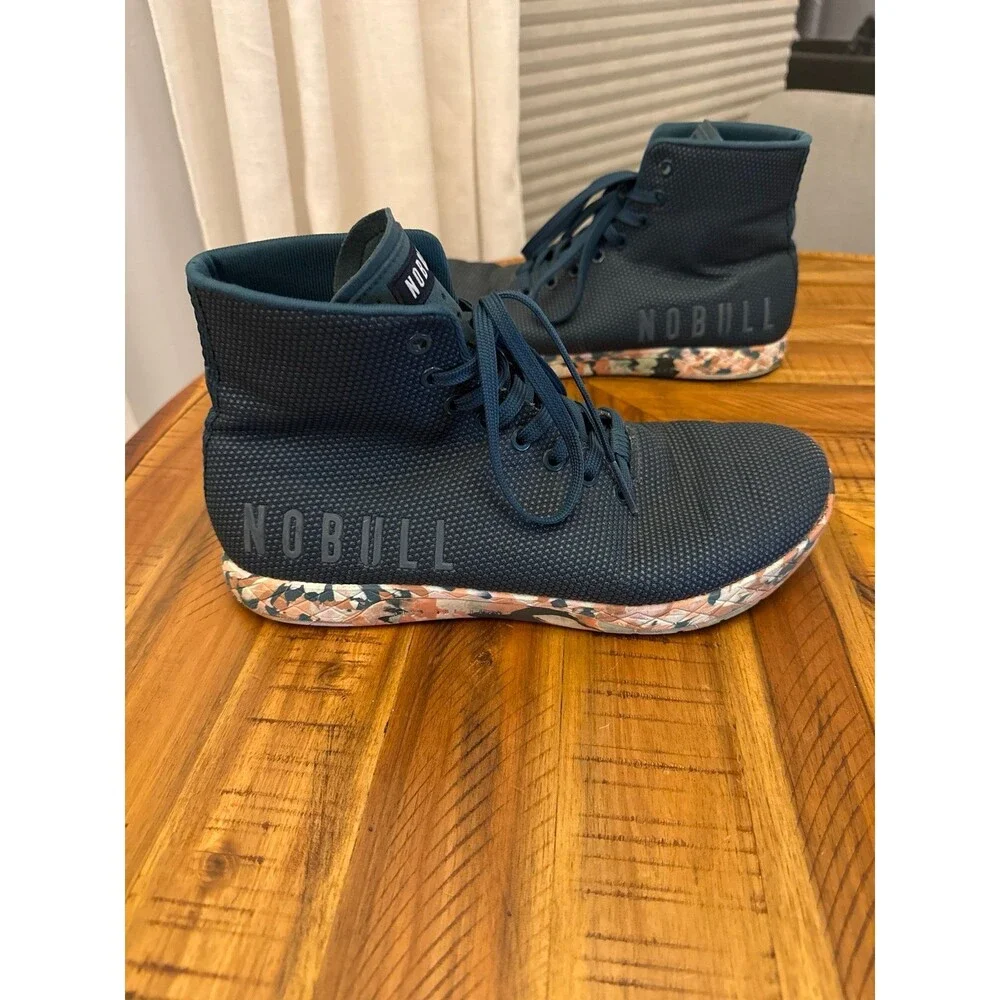 NOBULL Outwork High Top Clay Speckle Cross Training Shoes W 11 M 9.5
